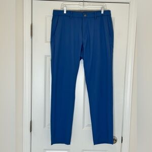 Bonobos Golf Blue Athletic Pants Men's Size 34 x 32